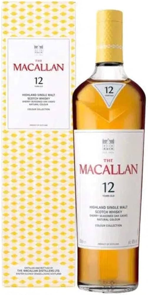 海外限定 MACALLAN 12 ウイスキー★マッカラン カラーコレクション ザ・マッカランカラーコレクション12年